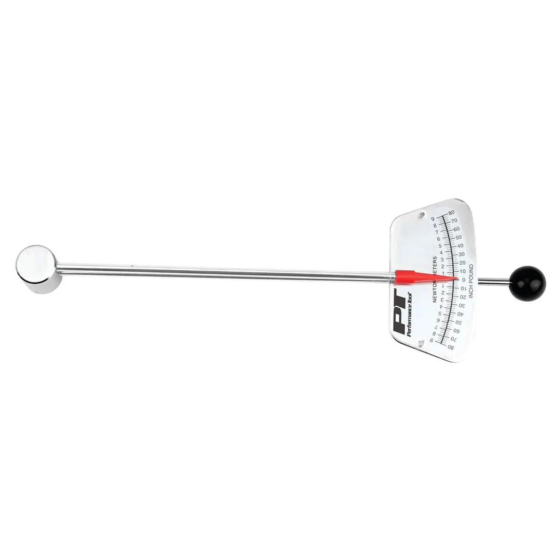 M195 – PERFORM TOOL Torque Wrench, Beam Deflection 1/4 Inch Drive 0-80 Inch Pound Torque Range Ball Type Handle